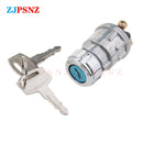 JK423 JK404 JK141 Car Motorcycle Ignition Starter Key Switch Waterproof Ignition Lock Cylinder Switchs OffIgnition Start Parts