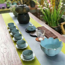 Waterproof Fiber Cotton Table Runner Simple Solid Color Table Cloth Christmas Wedding Party Restaurant Tea Table Decor Flag