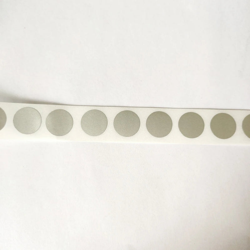 1000PCS 0.5" Inch, 12.5mm Small Round  Silver Scratch Off Stickers Promotional Games Favors