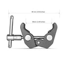 SmallRig Super Clamp with 1/4 and 3/8 Thread 2pcs Pack For 15mm-44mm Rods Cameras Lights Umbrellas Hhooks Shelves Camera Clamp