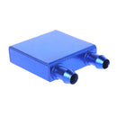 OPEN-SMART Aluminum Alloy Water Cooling Block 40 80 120 160mm For PC Lap CPU Liquid Cooler Silver System Heat Sink