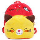 Fashion Children School Bags 3D Cartoon Print Plush Kids Backpack Kindergarten Boys and Girls School Bags Mini Backpack Book Bag