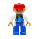 Big Size Action Figures City Princess Policemen Family Building Block Doll Character Accessory Assembly Toys for Children Gift