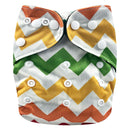 Pororo ecological diapers for baby girl boy Cloth diapers bamboo charcoal washable reusable diapers waterproof double leg gusset