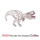 Geometrische Tyrannosaurus Wandaufkleber Dinosaurier Wandtattoos Für Babyzimmer Deko Wandkunst Schlafzimmer Geschenk Für Kinderzimmer Deko
