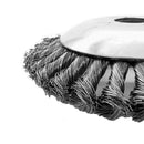 6 Inch Grass Trimmer Head Steel Wire Trimming Head Rusting Brush Cutter Mower Wire Weeding Head for Lawn Mower