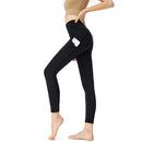 Damen Yoga Kompressionsleggings Sport Nahtlos Hohe Taille Elastische Hose für Damen Lauftights Fitness Workout Yoga Sweathose