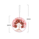 Handmade Weave Dream Catcher With Light Natural Feather Tree of life Dreamcatcher Decor Hanging Pendant Girl Gifts Room Decor