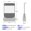 Personalized Photo Text Lamp Custom Picture Acrylic Night Light  Anniversary Birthday Christmas Mom Dad Girlfriend DIY Gift