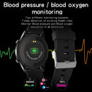 LIGE Smart Watch Men Touch Screen Watch Heart Rate Blood Pressure Monitoring Information Reminder Bluetooth Call Man Smartwatch