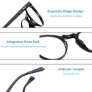 CRIXALIS Vintage Blue Light Blocking Glasses Women Round Flexible Optics Reading Frame Computer Gaming Eyewear Men UV400
