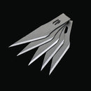 2022 New Paper Knife Engraving Cutter Metal Handle Craft utility Carving Knife Safety Cutter Paper Knife 6 Pcs Blade Accessory