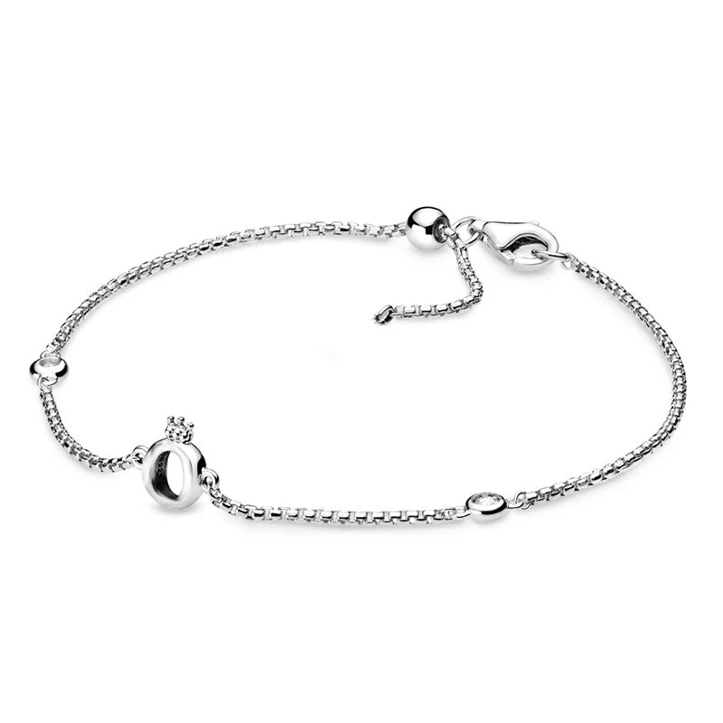 BAOPON New Arrival Silver Color Stainless Steel Mesh Bracelets With Charm Bracelets Bangles For Women Lover DIY Christmas Gift