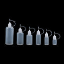 5 Stück 5/10/20/30/50/100 ml wiederverwendbare Applikatorflasche mit Nadelspitze für Papier-Quilling DIY Scrapbooking Papierbastelwerkzeug