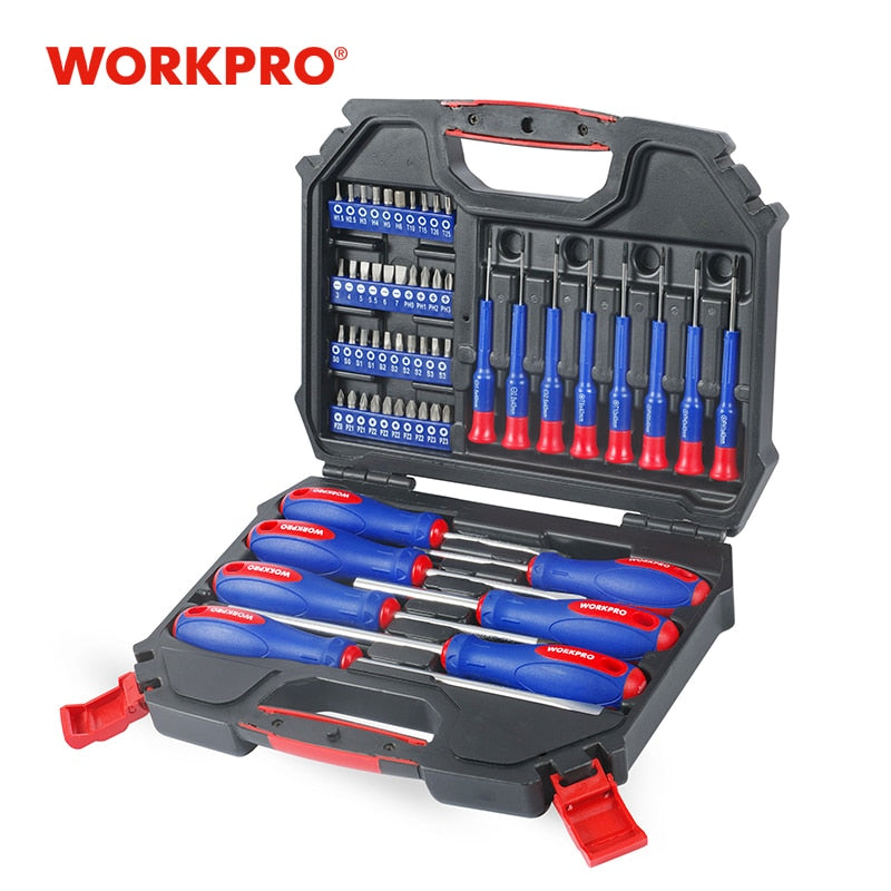 WORKPRO 55PC Screwdriver Set Precision Screwdrivers Set Screwdriver for Phone Screw driver Bits