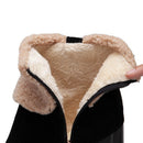 BLXQPYT New Big Size 33-50 Winter warm Ankle Boots Women zipper High Heels 9cm Pumps Party Wedding snow boots Shoes woman t3-5