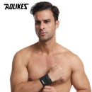 AOLIKES 1 Stück dünne Fitness-Handgelenkbandagen, Bandage für Basketball, Badminton, Tennis, Ausrüstung, Handgelenkstütze, Karpaltunnel