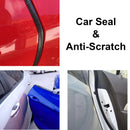 5M/16ft Universal Car Door Edge Scratch Protector Sealing Strip Engine Hood Trunk lid Trim Rubber Seal Protection Decoration