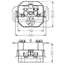New USB Wall Socket With Sensor Night Light Double USB 5V2A Free Shipping EU Standard Phone Charger JA8