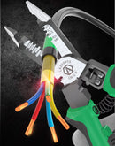 LAOA Multifunctional Electrician Pliers Long Nose Pliers Wire Stripper Cable Cutter Terminal Crimping Hand Tools