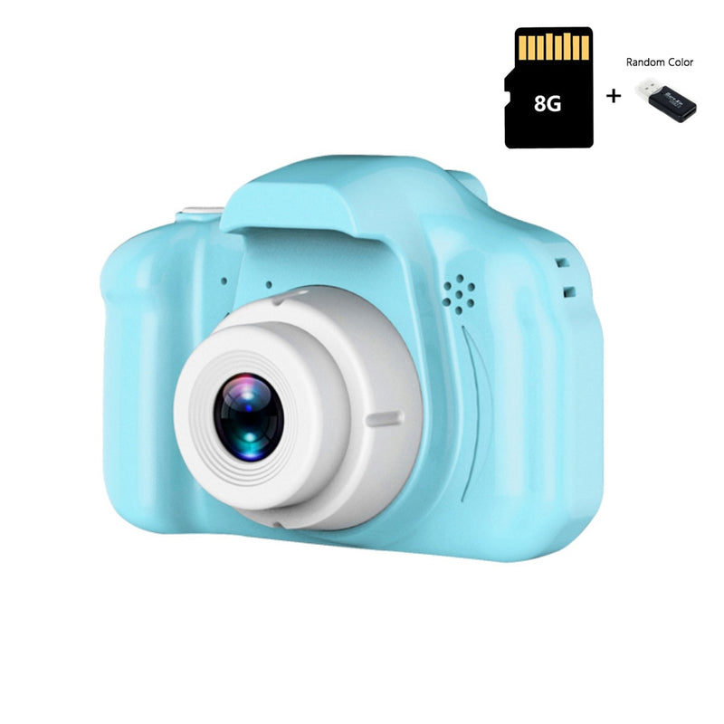 Mini Cartoon Camera 2 Inch HD Screen Educational Children Toys Portable Video Camera Digital Camera SLR Camera Camera For Kid