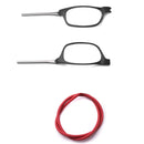 MGHBHS high-grade TR magnetic absorption hanging neck reading glasses for men and women portable magnet reading glasses