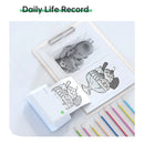 PeriPage 107mm/77mm/56mm Thermal Paper Roll BPA-Free Non-adhesive Receipt Printing Paper Waterproof Oil-proof Friction-proof