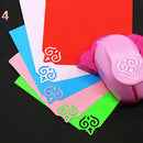 1pc creative paper card photo DIY craft flower shape corner puncher, business paper card cutting hole punch office stationery