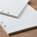 45 Blatt/90 Seiten Ringbuch-Einlagen 6-Loch-Loseblattpapier Notizbücher A5 A6 A7 Spiral-Tagebuchplaner Innenkernpapier