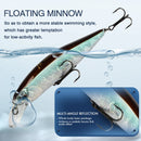 MEREDITH Hard Bait Fishing Lures 24color for Choose Minnow Wobbler Quality Professional JARKMINNOW 100F 14g Depth0.8-1.5m
