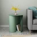 Nordic Luxury Iron Art Small Coffee Table Simple Modern Bedroom Bedside Table Round Table Sofa Creative Corner Table L