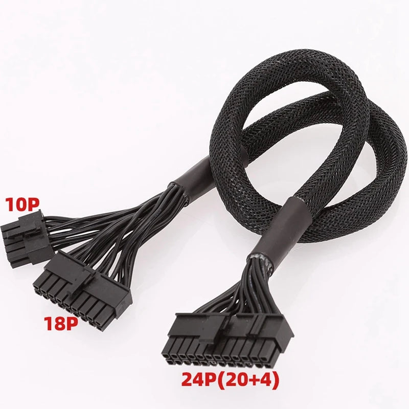 10+18-Pin to 24-Pin Modular Power Cable for Corsair RM550X RM650X RM750X RM850X RM850X RM1000X