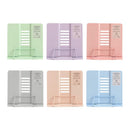 MINKYS Foldable Morandi Color Metal Book Holder Stand For Reading Adjustable Books Stand Kawaii School Office Stationery