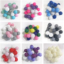 20 LED Cotton Ball String Lights Battery Operated Garland Fairy Street Lights for Home Wedding Christmas Party Outdoor Decors