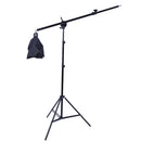 Photography 2M Tripod  2-in-1 Light Stand with 1.4M Boom Arm And Empty Sandbag For Photo Studio Supporting Softbox Ring Light