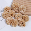 5PCS 4cm Hydrangea Artificial Flowers Head For Wedding Party Home Decoration Christmas New Year Gift Accessories Silk Flower