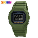 SKMEI Multifunctional Digital Sport Watch Men 2 Time Count Down Mens Wristwatches Fashion Retro Male Watches reloj hombre 1628