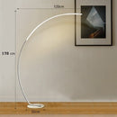 Nordic Dimmbare RGB CCT Fernbedienung Stehlampe Moderne LED C Angelstehleuchte Eck-Lese-Stehlampen Mit Tisch