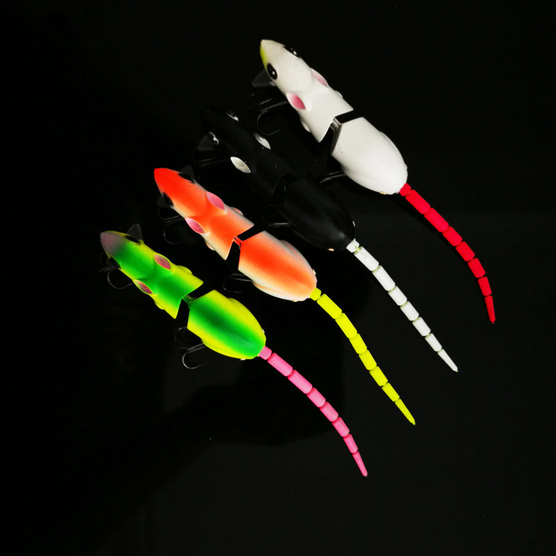 Fishing Lure Rat Lure Jointed Bait Floating Bait Topwater Bass Fishing