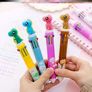 10 Colors Ballpoint Pen Kawaii Stationery Cute Pens Novelty Cute Kawaii Pen Student Writing Gel Pens Learning Office Supplies