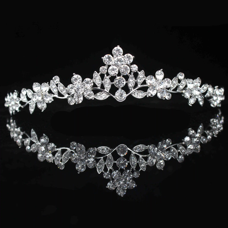 8 Designs Crystal Wedding Bridal Tiara Crown For Women Prom Head Diadem Hair Ornaments Wedding Bride hair Jewelry accessories