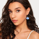 New Fashion Cute White Cloud Stud Earrings Delicate Mushroom Clouds for Women Girls Ear Jewelry Wholesale Gifts Bear