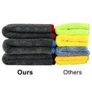 Car Wash Towel 1200GSM Microfiber Towel Car Detailing Microfiber Rag for Car Cleaning Drying Tool Kitchen Washing Accessories
