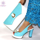Neue Ankunft Italienische Schuhe mit passenden Taschen-Set, verziert mit Strass, Damen Schuhe und Taschen zum Anpassen Set Italien Party Pumps