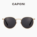 CAPONI Round Women Sunglasses Polarized Anti-UV Ray Muti Colors New Trending Branded Shades For Female Oculos de sol CP1871