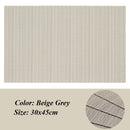 2/4/6Pcs Placemats PVC Dining Table Mat Weave Disc Pads Bowl Coasters De Cozinha 30*45cm Plate Bar Kitchen Coffee Table Mat