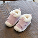 Winter Infant Toddler Boots Warm Plush Baby Girls Boys Snow Boots Outdoor Soft Bottom Non-Slip Child Kids Boots Shoes