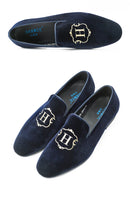 The Vesper | Handmade Velvet Slip-On Loafer