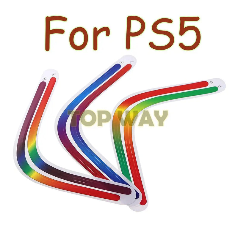 1set For PS5 Host Light Bar Rainbow Gradient Sticker Self Adhesive Decals LED Lightbar For playstation 5 Game Accessories