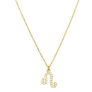 ANDYWEN 925 Sterling Silver Gold 12 Charm Zodiac Pendant Necklace Long Chain Slim Monogram Men Personal Birthday Fine Jewelry